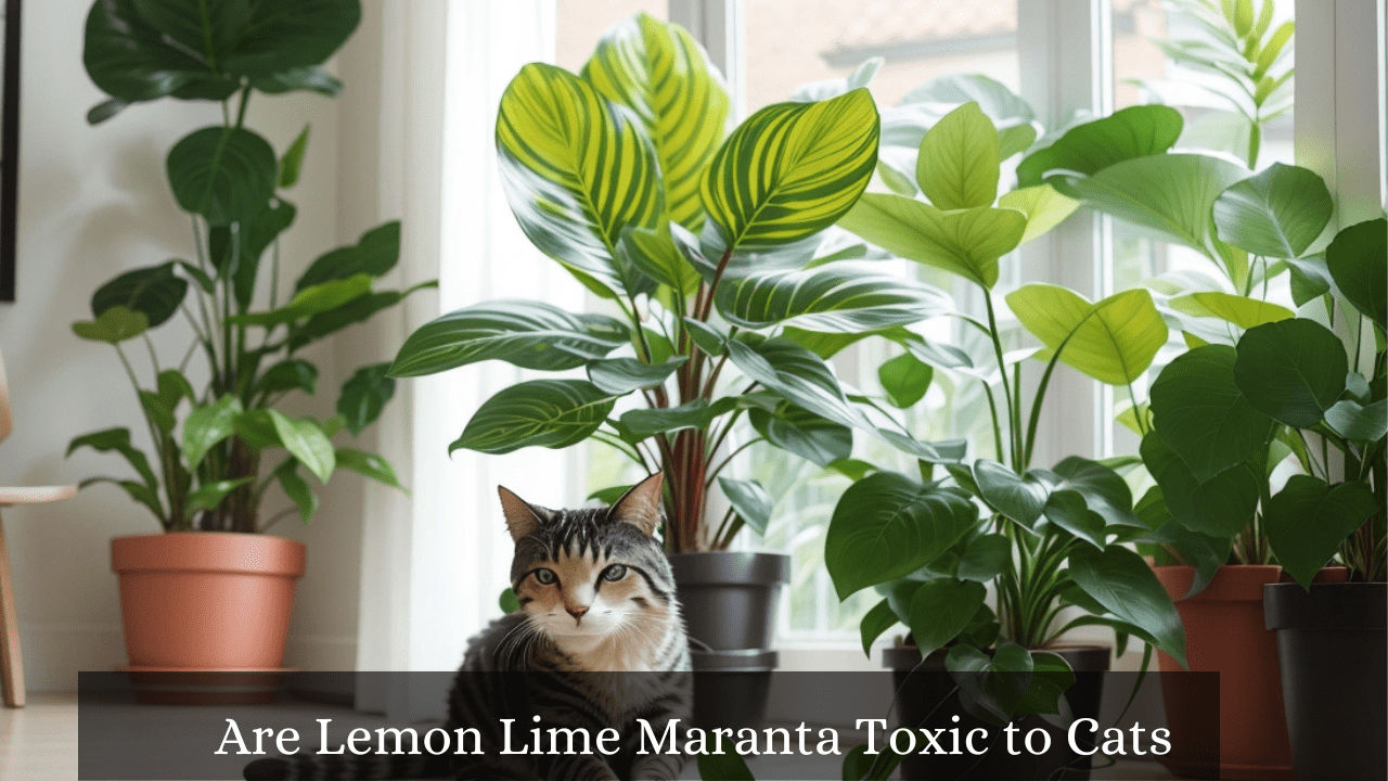 maranta lemon lime cats